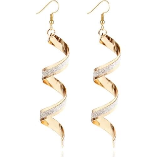 2021 Sale Earings Oorbellen Earing Frosted Joker Screw Geometry Earrings Speed Sell Tong For Hot Style Tin Alloy