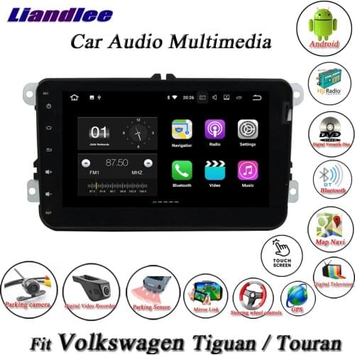Car Android System For Volkswagen Tiguan/Touran Radio DVD Player GPS Navigation Wifi Touch Button Multimedia