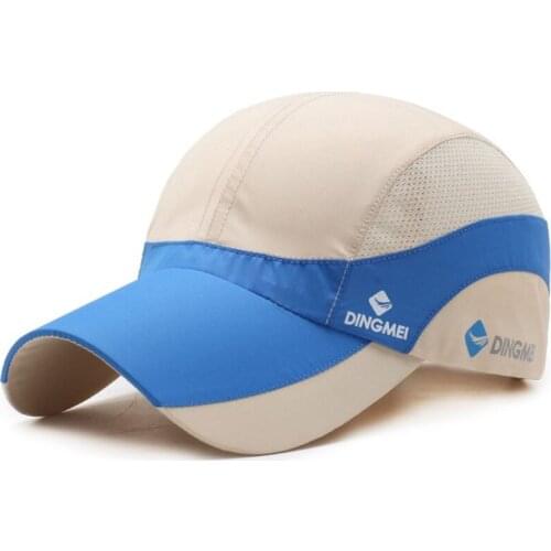 Snapback Cap Mens Mesh Breathable Baseball Cap Fishing Caps Multicolor Splice Womens Sports Cap adjustable Summer Couple Hat