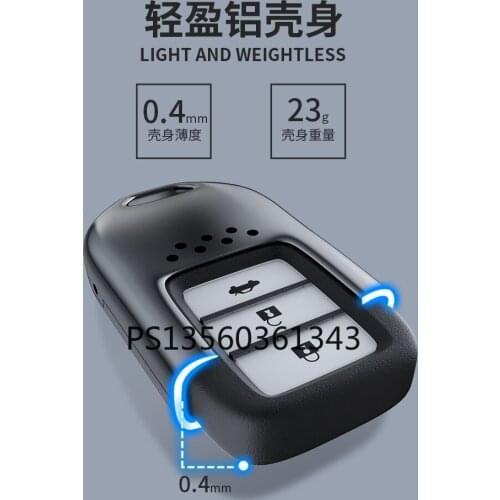 For Honda Key Case CR-V Haoying UR-V Crown Road Accord Civic Lingpai car key case buckle high-grade