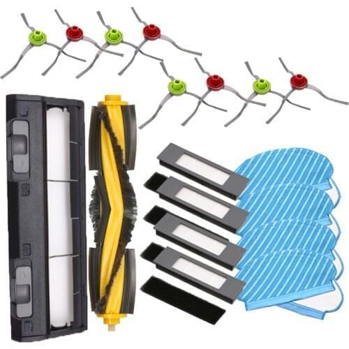 Vacuum Cleaner HEPA Filter for Ecovacs DEEBOT OZMO 950 920 Main Roller Brush Cover Robot Side Brushes Rags Wheel Water Tank Part