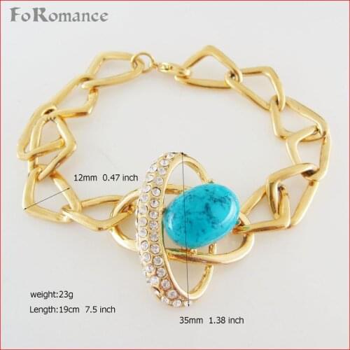 Синие браслеты Foromance China At AliExpress