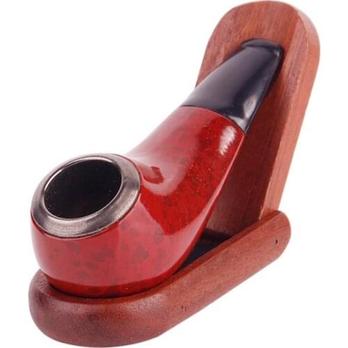 Chicken Leg Shape Short Pipes Chimney Smoking Pipe Mouthpiece Herb Tobacco Pipe Cigar Gifts Narguile Grinder Smoke