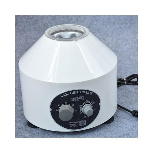 800D 4000RPM Laboratory Electric Centrifuge Medical Practice Machine Lower-speed Desktop Centrifuge With Timer