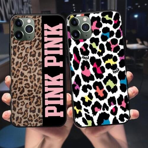 Leopard Zebra Cow Skin Print Black Silicone Phone Cases For iPhone 12mini 12 11 Pro Max SE 2020 7 8 Plus XR XS Max X Coque Cover