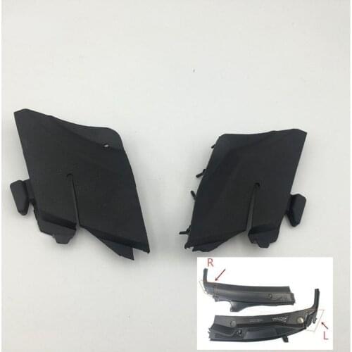 Cafoucs Cowl Panel Windshield Window Wiper Panel Cover For HONDA CITY 2007 2008 JAZZ SALOON 2003 2004 2005 2006 GD6 GD8