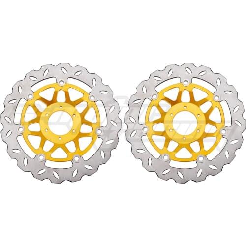 Motorcycle Front Floating Brake Rotors Discs For Honda XL1000 Varadero Non ABS Model 1999 - 2011 VFR800 1998 - 2005