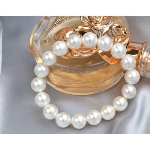 Selling Jewelry>>>huge 11-12MM natural south sea genuine white Round pearl bracelet 7.5-8" AA