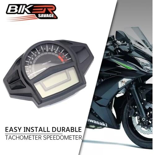 For KAWASAKI ER 6F NINJA EX 650 EX650 ER-6F Digital Speedometer Tachometer Motorcycle Accessories Instrument Odometer Gauges Kit