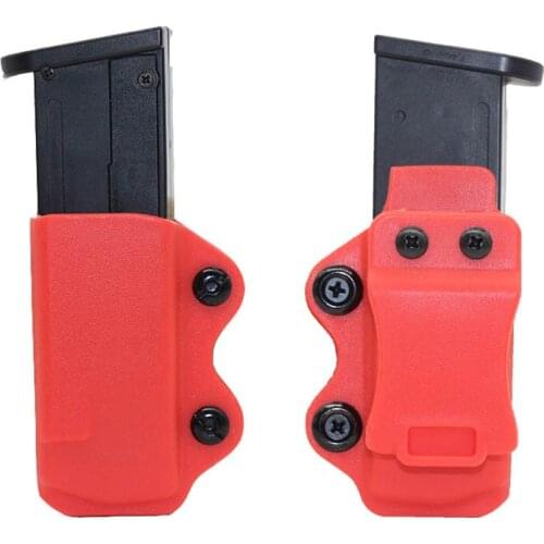 Tactical IWB/OWB Gun Holster Pistol Magazine Pouch Mag Case For 17 19 26/23/27/31/32/33 M9 G2C P226 USP Single Magazine Case