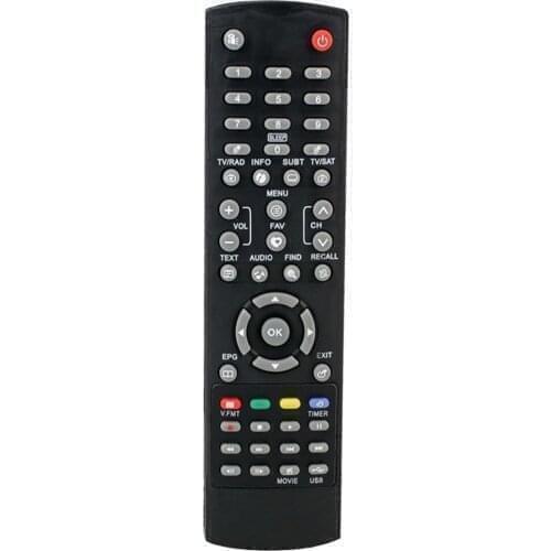 Television and Satellite Receiver Control Goldmaster SILVER HD Satellite Remote Contol AT-KR7655-640