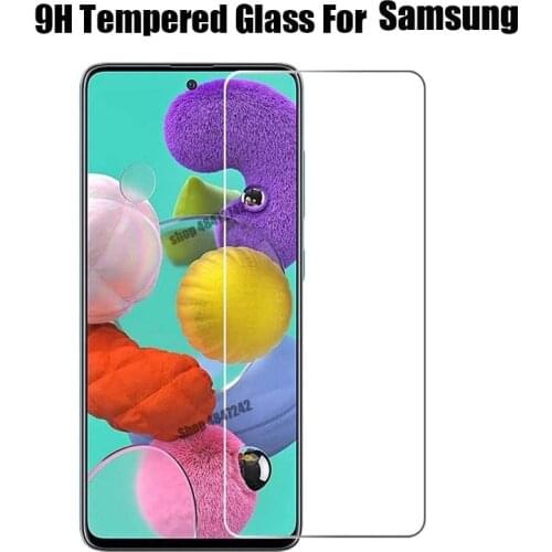 HD Protective Glass For Samsung Galaxy A51 SM-A515F Light Protection Film For Samsung A71 A31 A21 A11 M21 M31 Sklo Cover