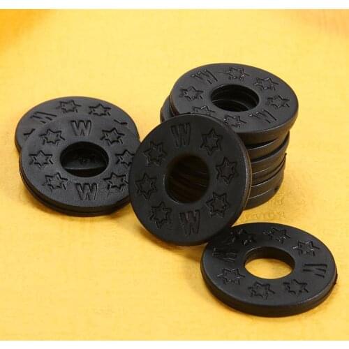 10pcs Rubber Guitar Strap Locks Blocks for Acoustic Electric Guitar Bass Protector Learning Instrument Parts Accessories Parts