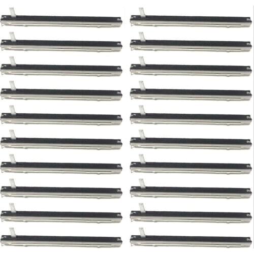 20PCS/LOT Special fader Soundcraft LX7 or 48 Behringer mixer Slide Potentiometer 12.8cm 128mm A10K 15MMC