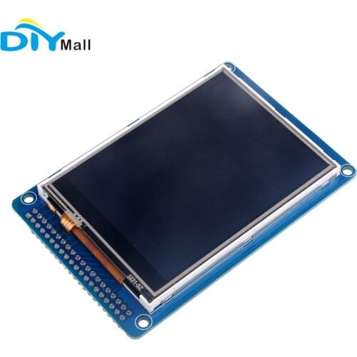 3.2inch TFT LCD Module Display+Touch Screen Panel+PCB Adapter Blue SSD1289 with SD Card Slot 65K Colors ILI9341