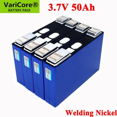 VariCore 3.7V 50Ah battery Ternary lithium 50000mAh for 3s 12V 24V 10s 36V 48V Electric bicycle batteries modification Nickel