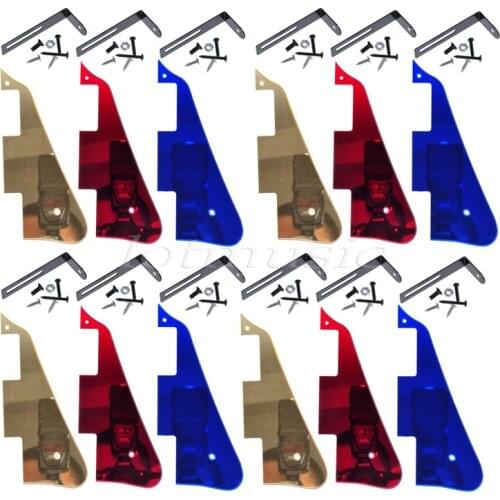 4Sets Mirror Surface Guitar Pickguard For Electric Guitar Replacement Parts
