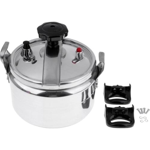 4L Aluminum Pressure Cooker Portable Fast Cooking Outdoor Camping Travel Pot Camp Cooking Supplies Outdoor Tableware
