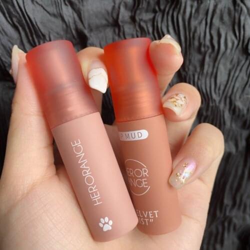 Velvet Moisturizing Lip Gloss Lip Mud Matte Lipstick Beauty Lip Gloss Lip Gloss Beauty Red Lip Tint Makeup Waterproof TSLM1