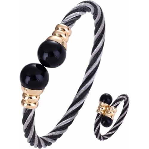 CHRAN Black Bracelets