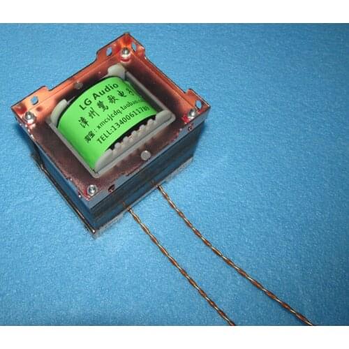 A choke coil for Class A transistor power amplifier DC filtering, 8A 9mH 0.1Ω common mode choke coil Z11 material EI96 × 50