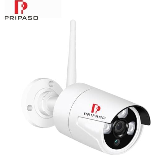 Surveillance Camera P2P Onvif 1080P Wifi IP Audio Camera Wireless Wired P2P CCTV Outdoor Bullet Camera Support one-way Audio