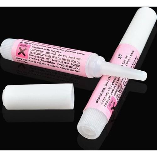 Beauty Nail Glue For False Art Decorate Acrylic Rhinestones 2g Quality Nail Glue Tips Nail Art Decoration Nail Art Tool