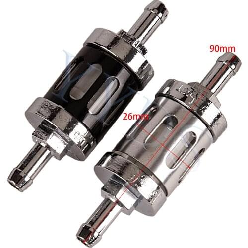 New Universal Metal Aluminum Big Oil Filter Fuel Filter For Motorcross Motorcycle Car Dirt Pit Bike SUV ATV Quad Modified Parts