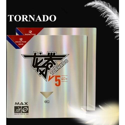Original Pips-In NEW reactor tornado V5 40+ table tennis rubber with sponge Tenis De Mesa