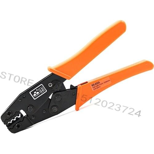 Line pressing pliers HS-0325 sleeve pliers pipe wrench Automatic adjustmen Apply between 0.75-2.5 square millimeters