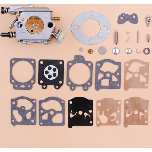 Carburetor Carb Diaphragm Repair Kit For HUSQVARNA 50 51 55 Rancher Chainsaw Parts Walbro Carb WT-170-1 K20-WAT