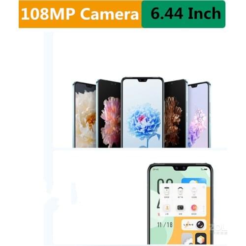 New Vivo S10 Pro 5G Android Phone 44W Charger 108MP 5 Cameras 6.44" AMOLED Full Screen 90HZ Dimensity 1100 12GB RAM 256GB ROM