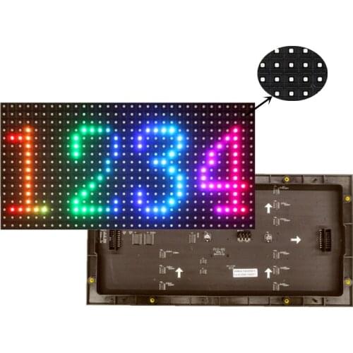 LED Display Indoor P10 SMD RGB Full Color 320x160mm 32x16Dots LED Matrix Panel Color Changing Screen