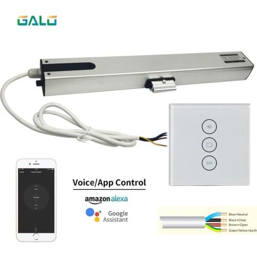 Window Opener Witch Switch Alexa Google Home TUYA APP enable Timer WiFi Fenster 4 Wired opener