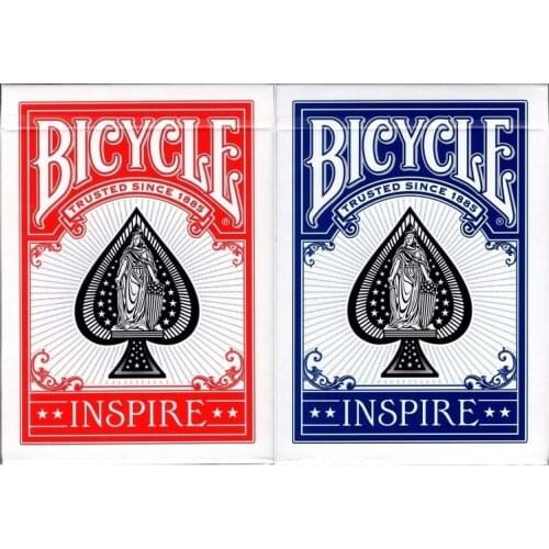 Bicycle Inspire Playing Cards Marked Deck USPCC Collectable Poker Magic Card Games Magic Tricks Props for Magician