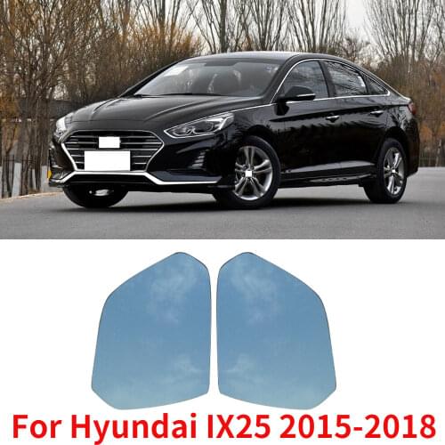 CAQPX For Hyundai IX25 2015 2016 2017 2018 With Heating Rearview Mirror Glass Side Rear View Mirror Reversing Lens