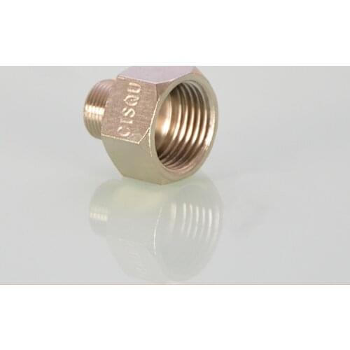 1PCS American Standard Angle Valve Connector Is Used For Faucet Connecting F1/2"- M m14x1 F1/2"- F m15x1 Water Pipe Fittings