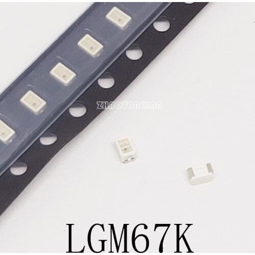 1000pcs X LGM67K LG M67K 0805 GREEN 2MA SMD LED Free Shipping