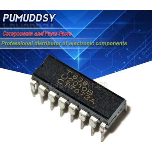 2PCS U2010B DIP16 DIP U2010 DIP-16 In Stock IC