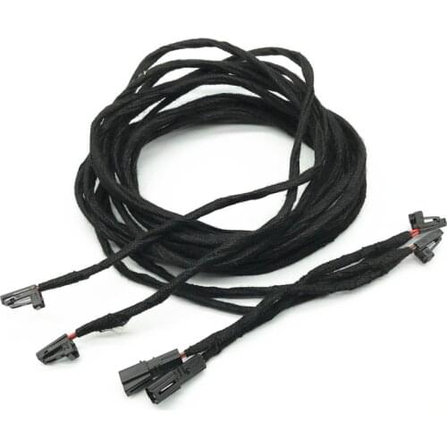 3 meter Car Footwell Light trunk Light Conector Wire harness upgrade For Passat B6 B7 Golf 5 6 MK6 A3 A4 B9 A6 A8 Q3 Q5 Q7 SEAT