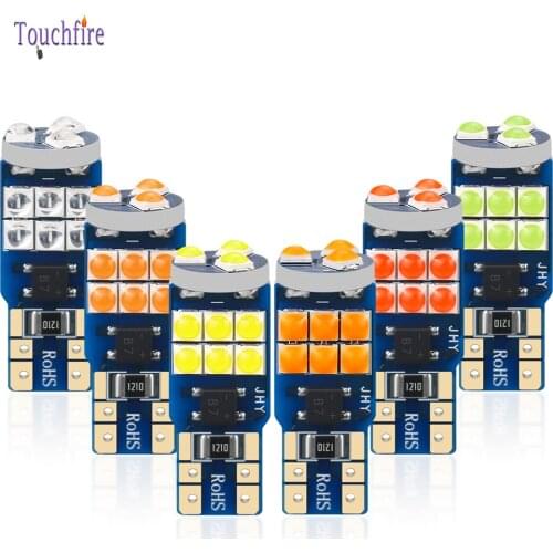 100PCS T10 194 W5W Car Bulb 15LED 3030SMD Auto Interior light Parking Dome Signal SideTail Lamp lamp trunk Light Tail Lamp White