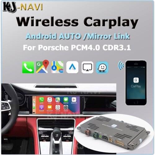 Wireless Apple Carplay For Porsche PCM4.0 PCM 4.0 CDR3.1 CDR 3.1 Cayman Cayenne Panamera Boxster Android AUTO Mirror AirPlay