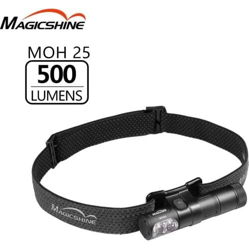 Magicshine MOH 25 headlights 500 lumens Outdoor activities Hiking Camping Hiking Running Skiing Cycling headlights USB Charging