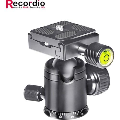 GAZ-LS08 360 Degree Rotating Panoramic Head Video DSLR Ball Head Digital Camera Tripod Head Mount For Tripod DSLR Camera