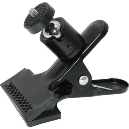 Camera mountmulti-function fixed clip bracket mountwith standard ball head 1/4 screw used tofix the clip photography accessories
