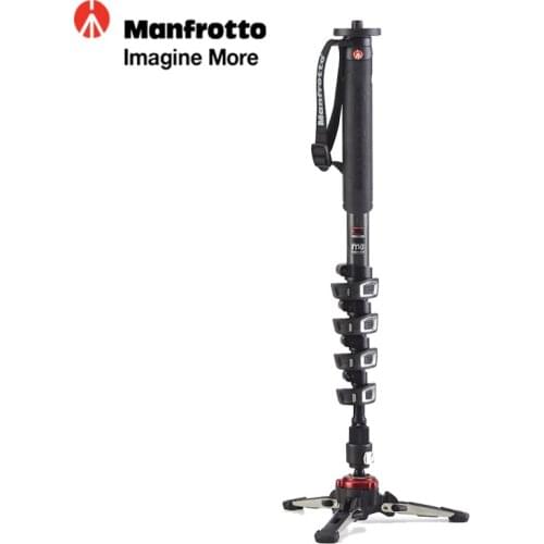 Manfrotto XPRO PLUS MVMXPROC5 Hydraulic Carbon Fiber Camera SLR Monopod