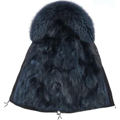 Raccoon fur coat for man 2020 new winter warm fashion real fur parkas raccoon fur lining raccoon fur collar Mens parka with
