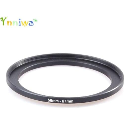 58-67 mm Metal Step Up Rings Lens Adapter Filter Set