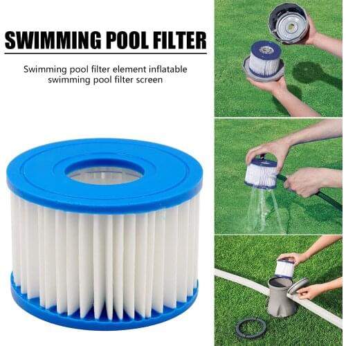 Inflatable Swimming Pool Filter For S1 Replacement Accessory Daily Care Reusable Water Pump Filter