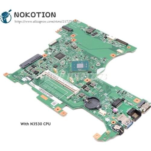 NOKOTION 448.01E02.0021 Main Board For Lenovo Ideapad Flex 2-15D Laptop Motherboard N3530 CPU